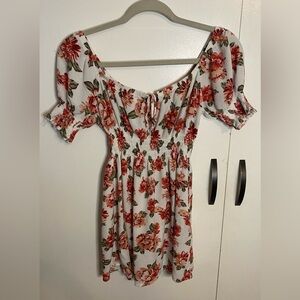 Women’s Ambiance Floral Rayon Dress Size Small